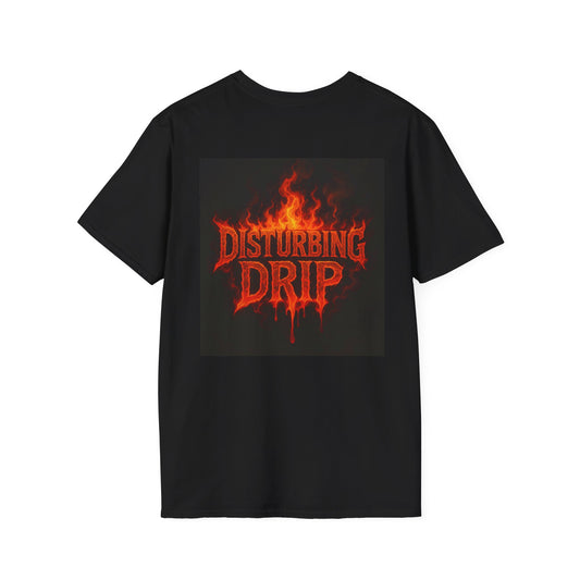 Boss Bear with Tommy Gun Unisex Softstyle T-Shirt: Disturbing Drip, Trendy Graphic Tee, Streetwear Style, Gift for Him, Unique Casual Wear